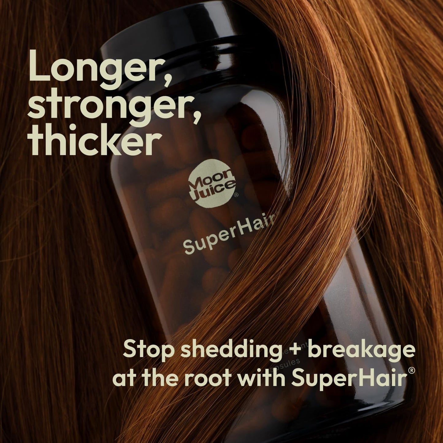 Moon Juice 1 SuperYou & 1 SuperHair | SuperYou Adaptogen Supplement for Calm & SuperHair Multivitamin Supplement for Healthier, Thicker Hair | Improve Overall Hair Health