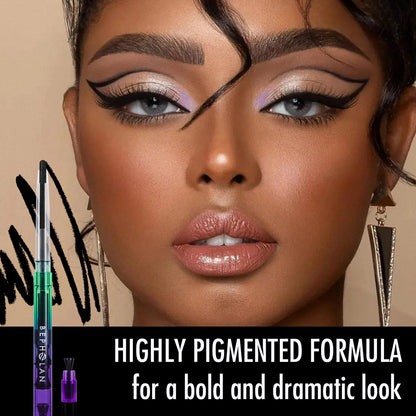 BEPHOLAN Black Gel Eyeliner Pencil Waterproof Long-Lasting Matte Liner BEPHOLAN