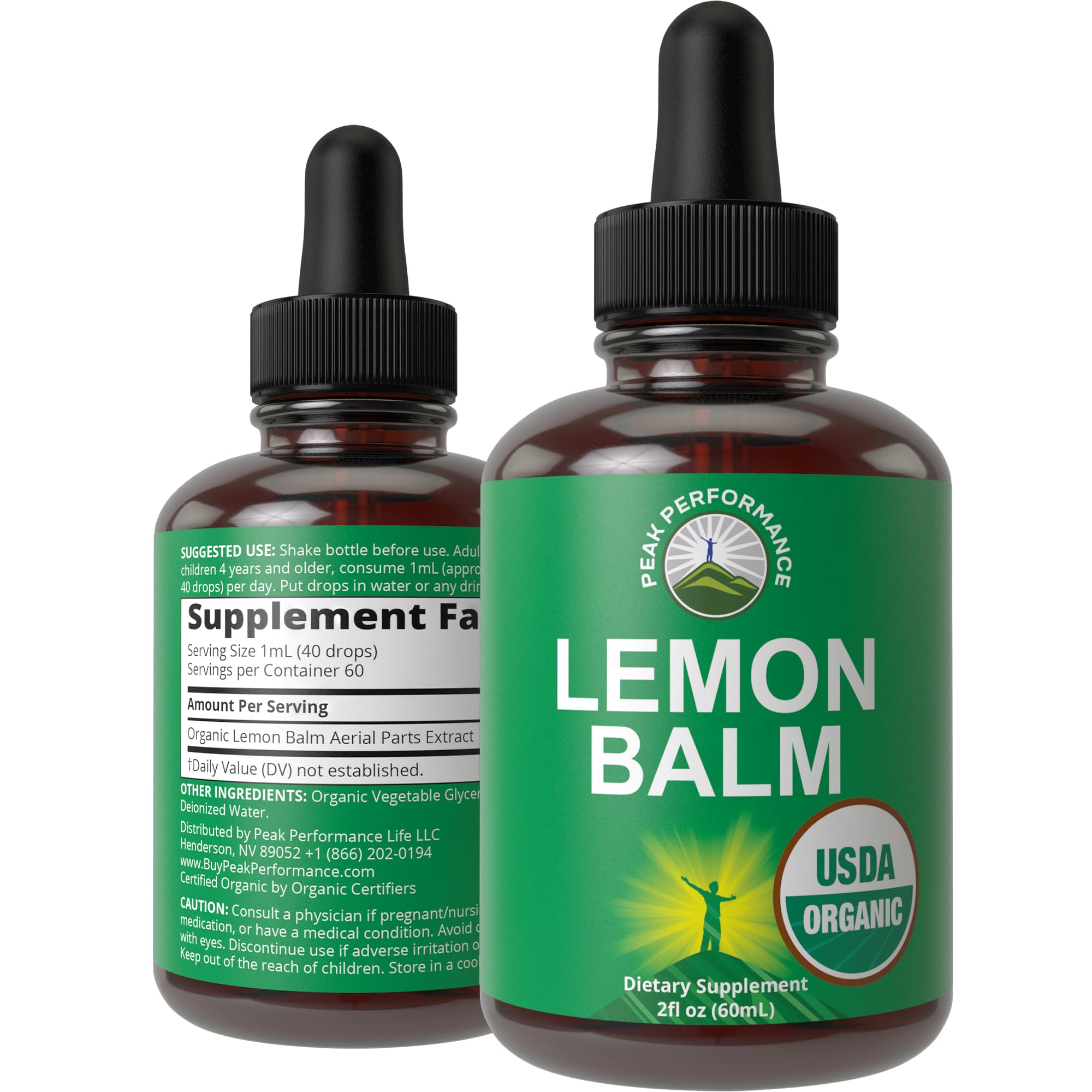 USDA Organic Lemon Balm Tincture. Liquid Organic Lemon Balm Oil Drops Supplement for Relaxation, Calm, Digestion. Vegan Leaf Extract. Zero Sugar, Gluten Free Supplements for Women and Men Peak Performance buy australia supplements