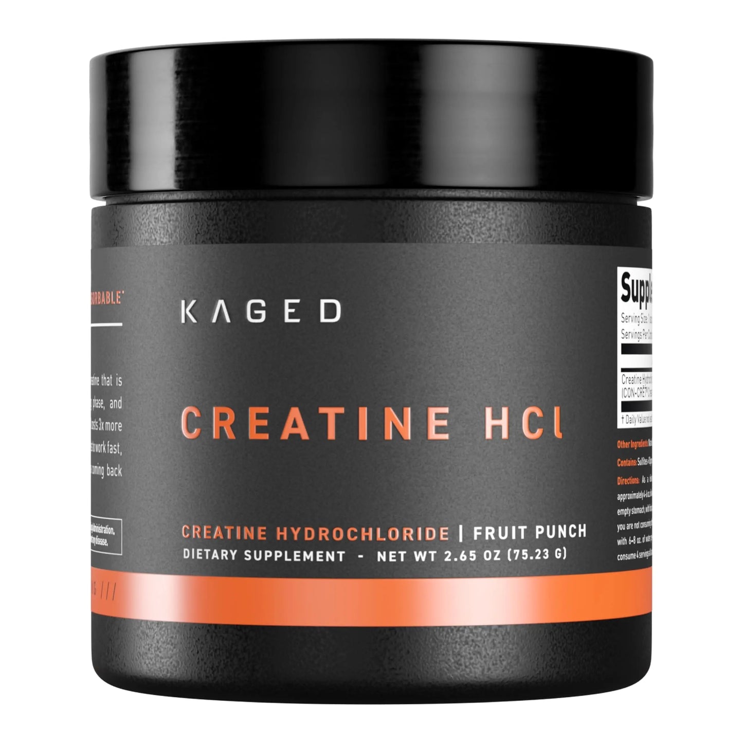 Kaged Creatine HCl Powder | 7X Concentrated vs Mono | Muscle Building & Recovery | High Absorption | No Bloating | Creatine for Men & Women Kaged