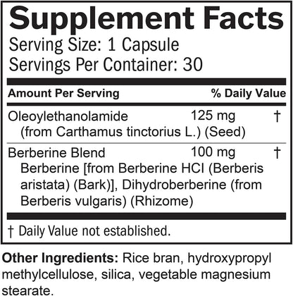 BRAINMD Smart Metabolic Burn - Advanced Weight Management Supplement - 120 Capsules