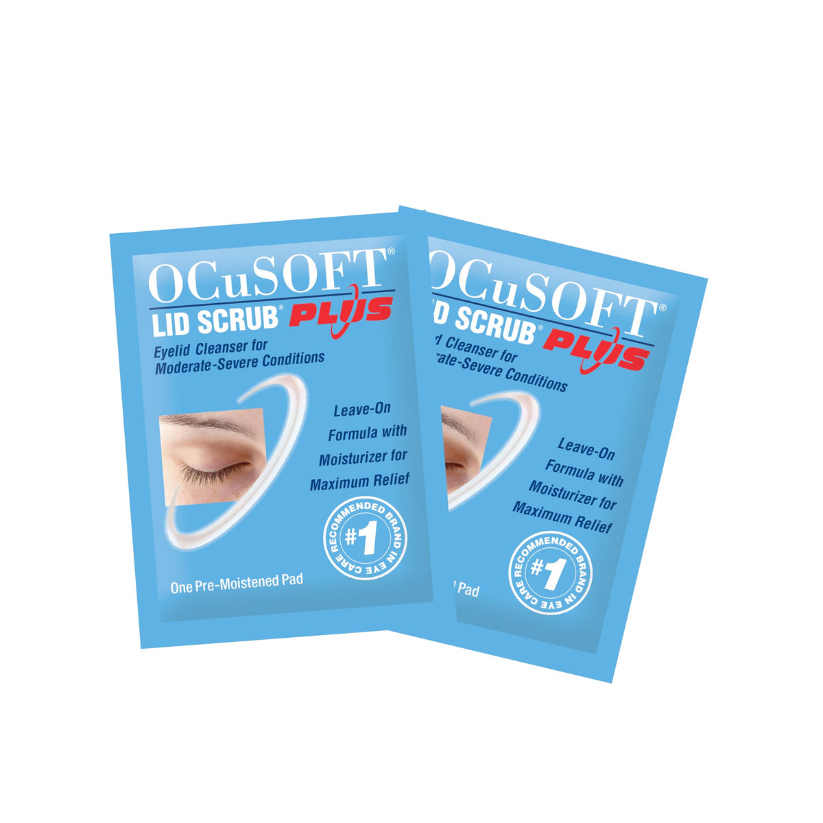 OCuSOFT Lid Scrub Plus Inflation Buster, Pre-Moistened Pads, 30+5 Count OCuSOFT