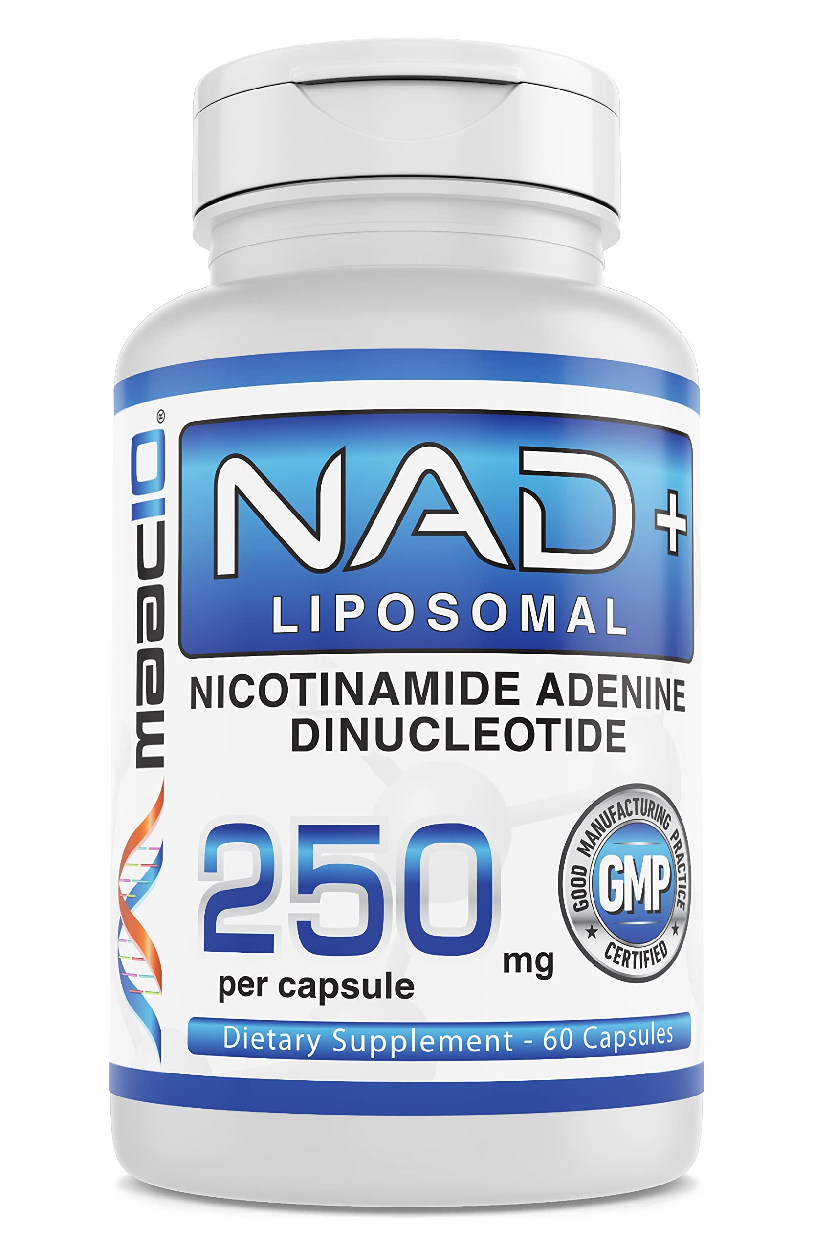 MAAC10 Liposomal NAD Supplement 500mg Serving (2x250mg Capsules) Actual Nicotinamide Adenine Dinucleotide MAAC10 buy australia supplements