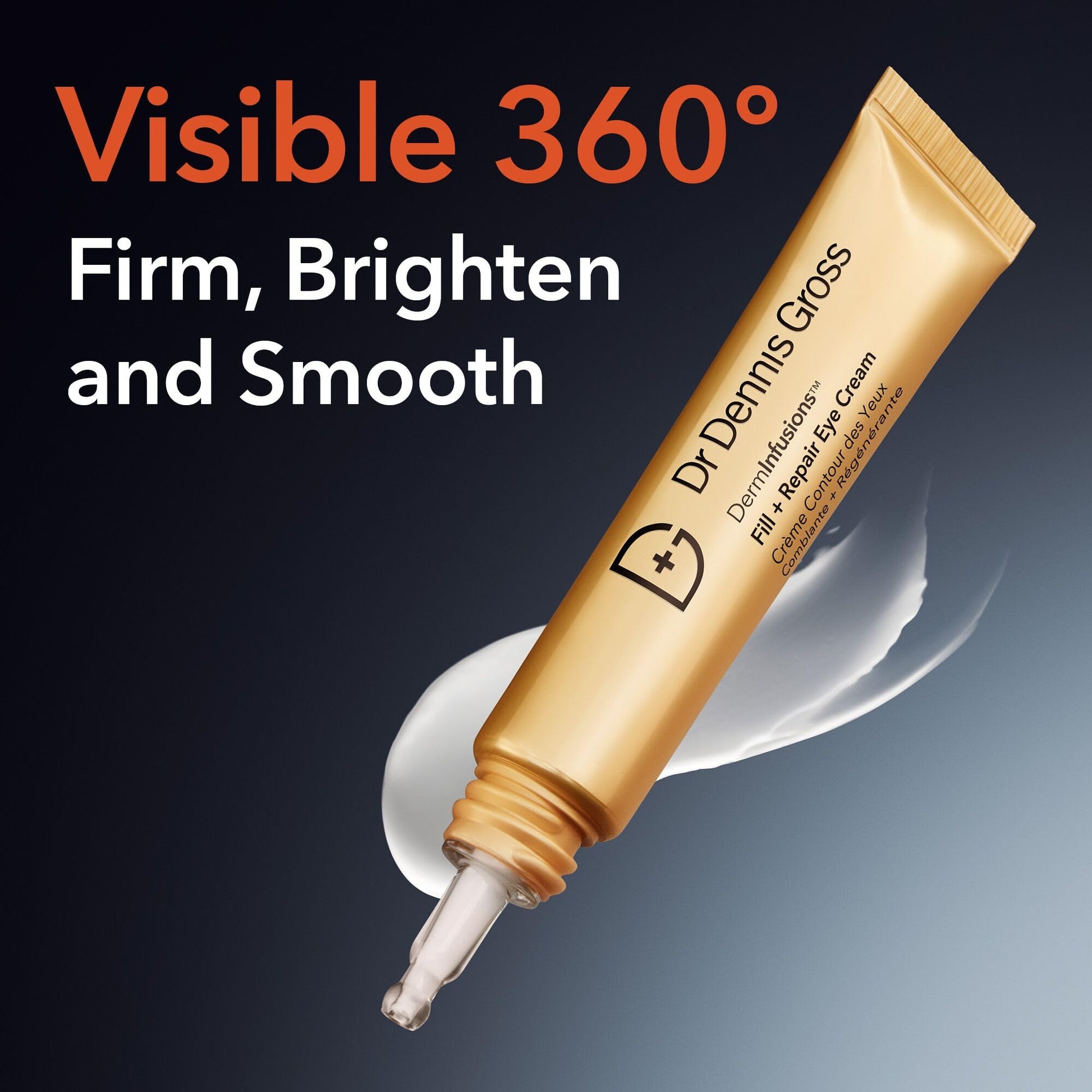 Dr Dennis Gross DermInfusions Fill + Repair Eye Cream: Hydrating & Brightening Treatment for Dark Circles, Fine Lines & Wrinkles, Firms & Smooths 360° Eye Area, 0.5 Oz Dr Dennis Gross buy australia supplements
