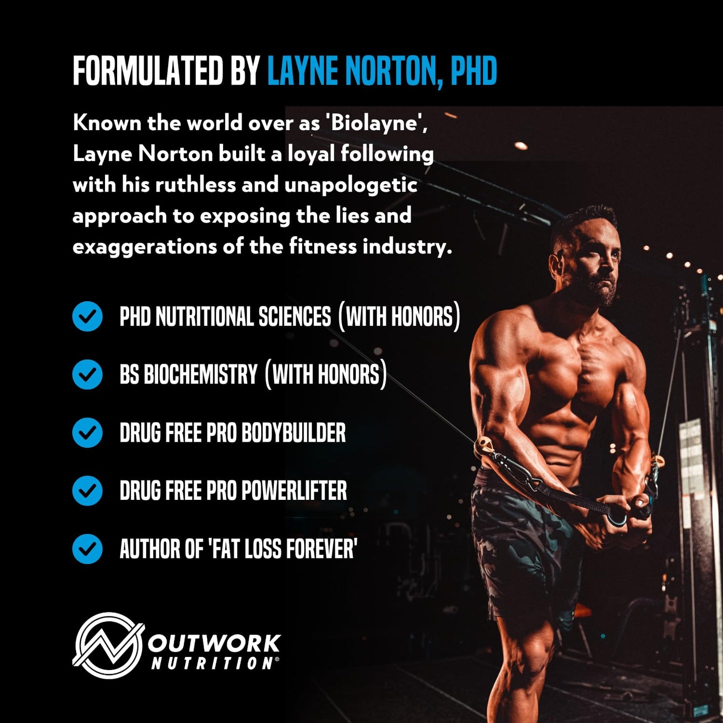 Outwork Nutrition Whey Isolate Protein Powder - Accelerates Muscle Building & Recovery - Low Lactose, Gluten-Free - Post Workout Supplement - Enhanced Protein Synthesis, Vanilla, 1.6lbs