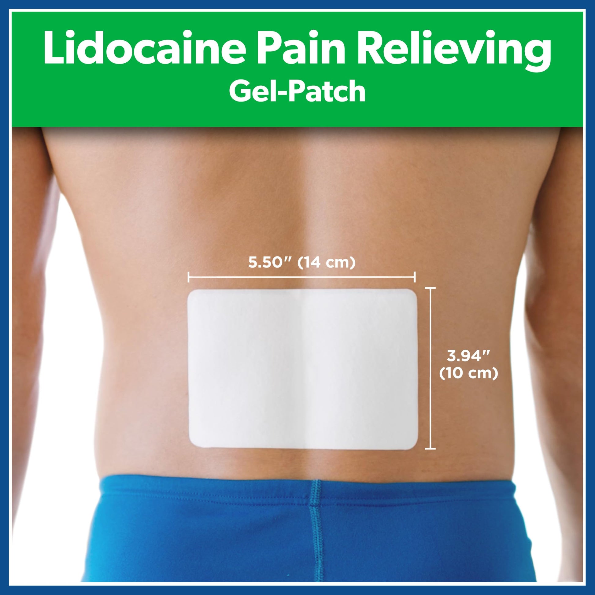 Salonpas Lidocaine 4% Pain Relieving Gel-Patch, 6 Count, for Back, Neck, Shoulder, Knee & Elbow Pain Salonpas buy australia supplements