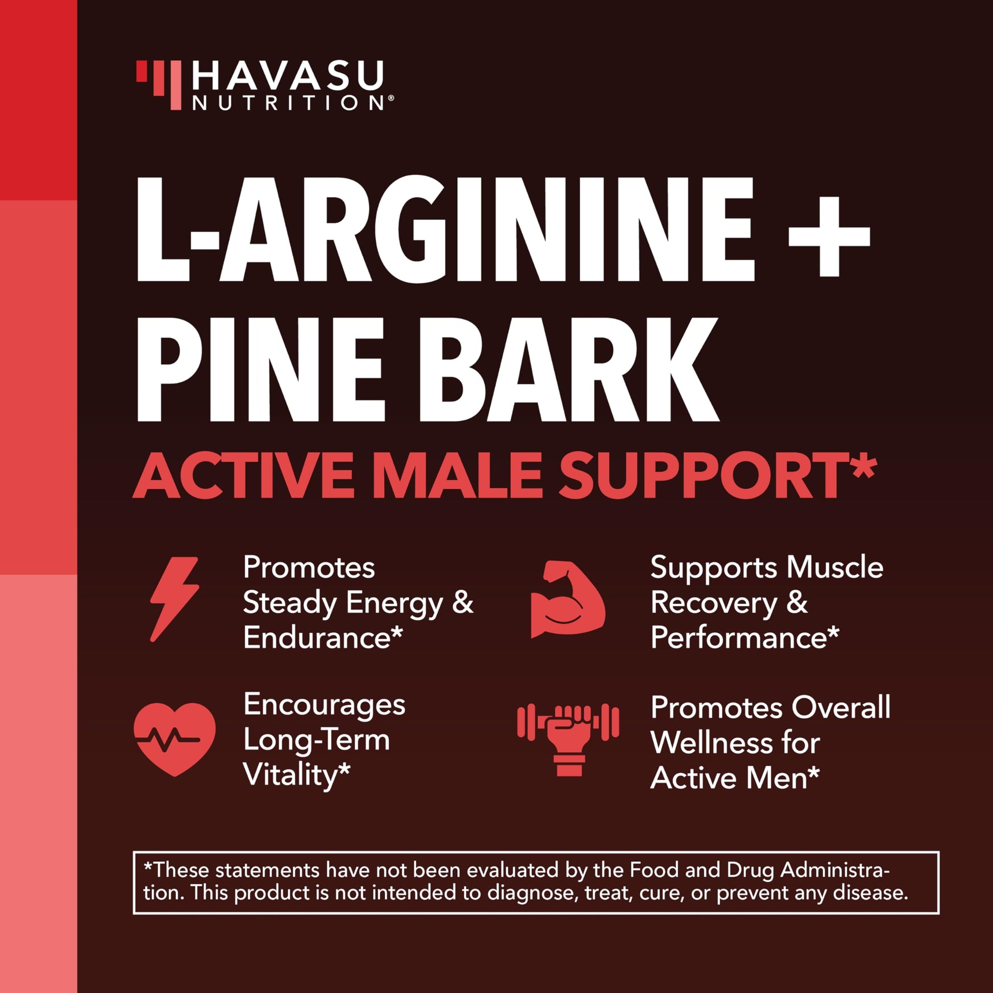 L-Arginine and L-Citrulline for Men, Nitric Oxide Support, 30 Servings | L Arginine 1000mg Capsules with L Citrulline and Tart Cherry, Performance Supplement for Men's Health, Vegan, 60 Count Gsupps Australia