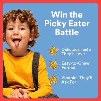 SmartyPants Kids Multivitamin Gummies with Omega 3 DHA/EPA, Vitamins D3, C, B12, B6, A, K, and Zinc, Gluten Free, Clean Label, Three Fruit Flavors, 60 Gummies (30 Day Supply) Gsupps Australia