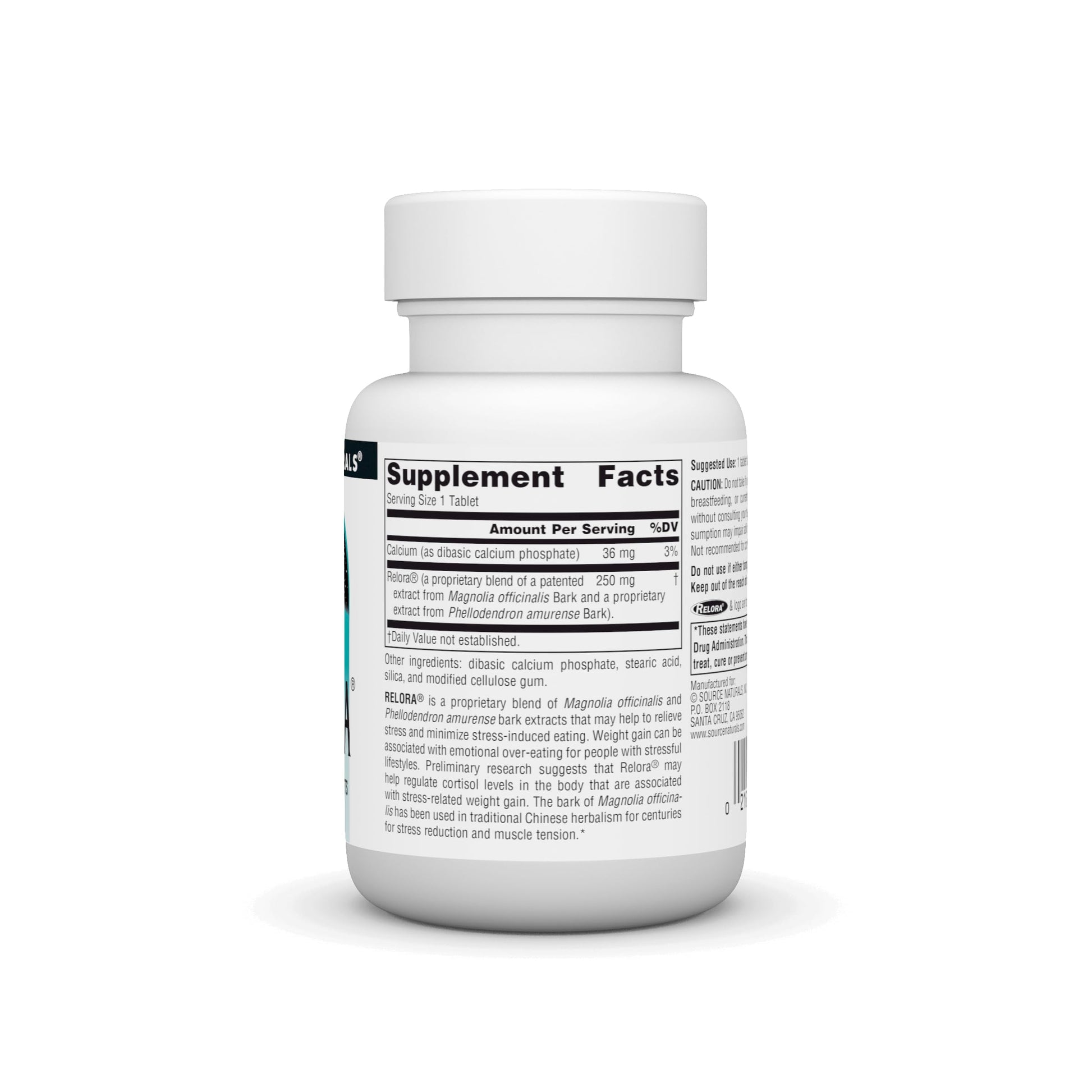 Source Naturals Relora, Promotes Healthy Eating Behavior and Muscle Relaxation Support*, 250 mg - 90 Tablets Source Naturals buy australia supplements