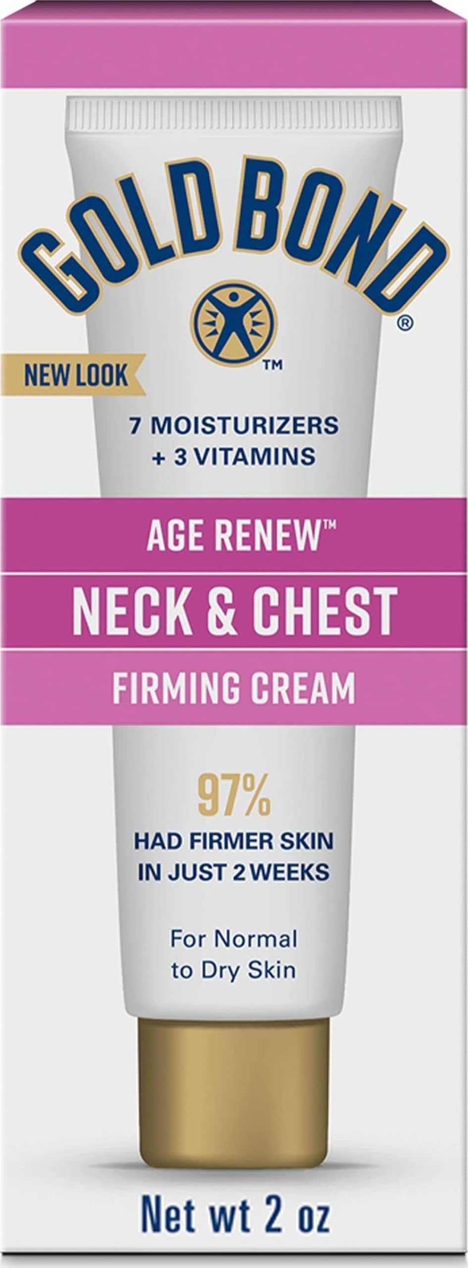 Gold Bond Age Renew Neck & Chest Firming Age Renew Cream, 2 oz Gold Bond