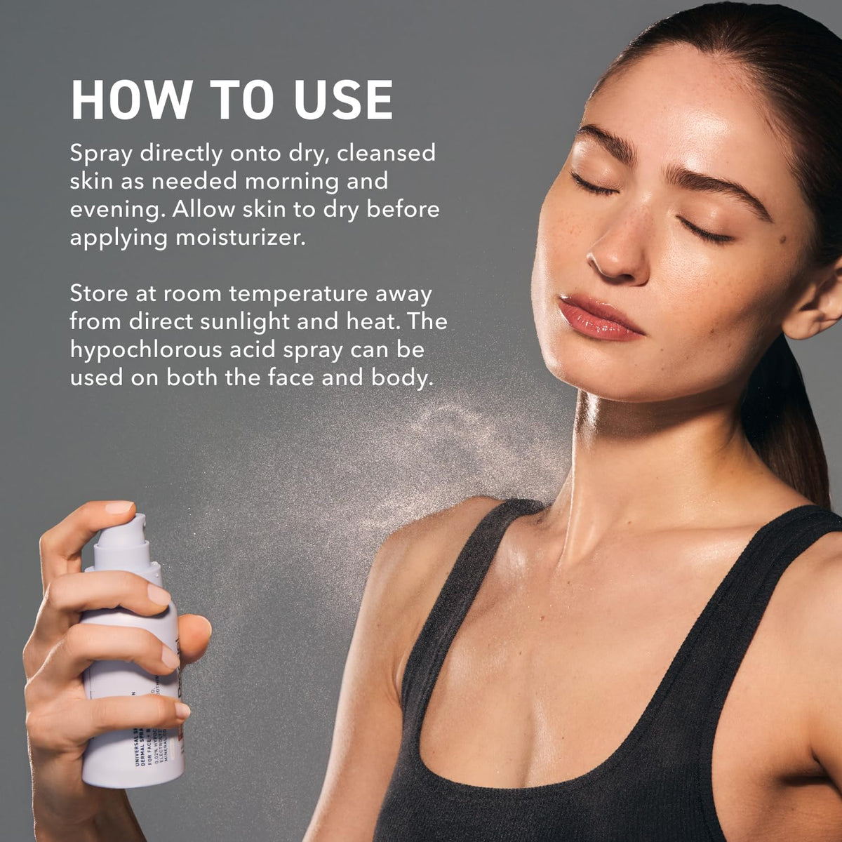Prequel Skin Hypochlorous Acid Spray - HOCL Facial Mist Minerals 4oz Prequel
