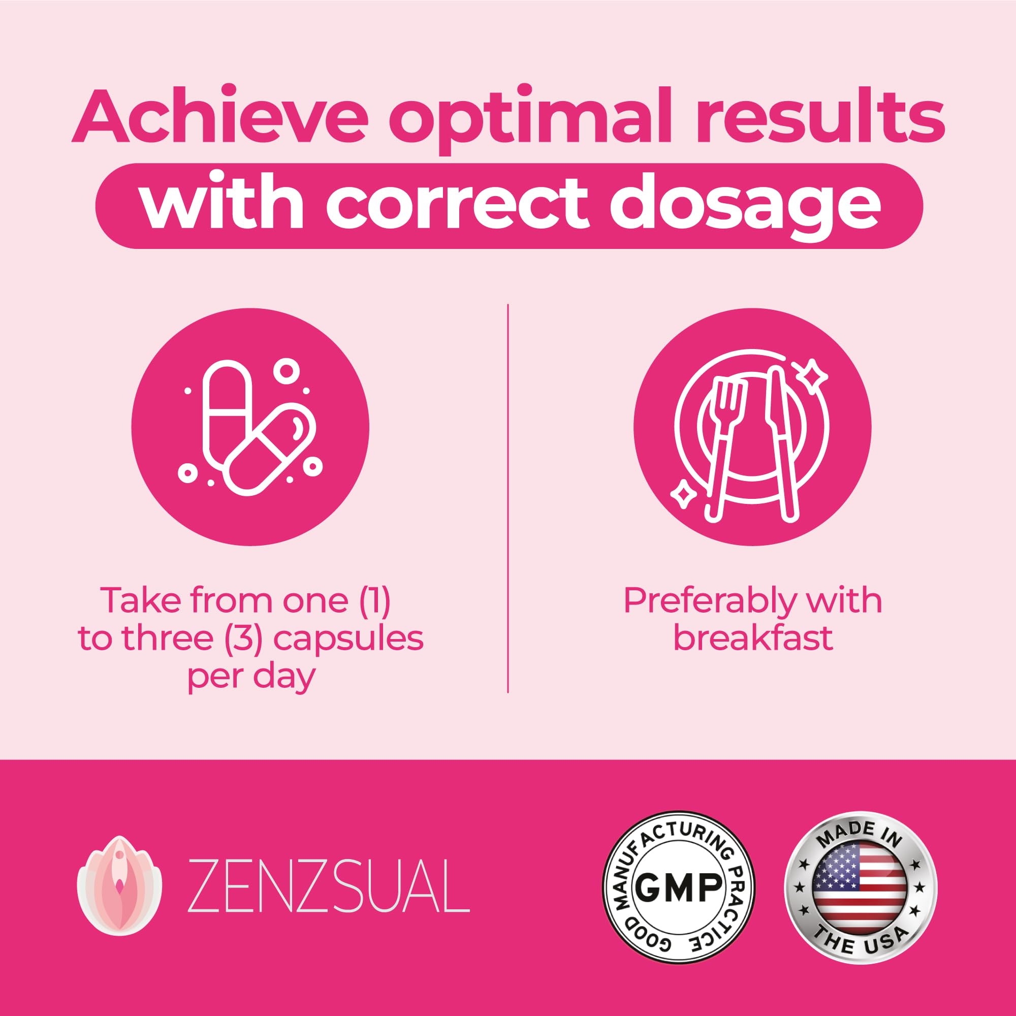 ZENZSUAL Libizenzs – Plant-Based Energy Support Supplement for Women – Caffeine-Free with Maca Root, Ashwagandha & Ginseng – Supports Daily Stamina, Focus & Well-Being – 90 Vegan Capsules ZENZSUAL buy australia supplements
