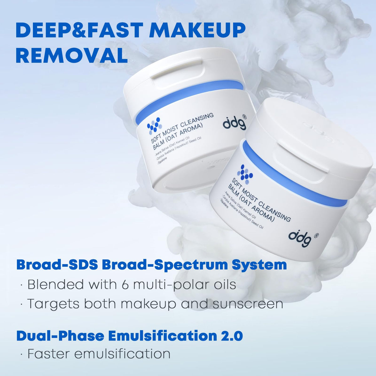 ddg Cleansing Balm Sensitive Skin Waterproof Remover 3.38 fl oz ddg