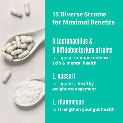 Prebiotics and Probiotics: Lactobacillus Gasseri, Lactobacillus Rhamnosus, Plantarum, Casei, Bifidobacterium longum, lactis, infantis. Probiotic Prebiotic, Dr. Matthew