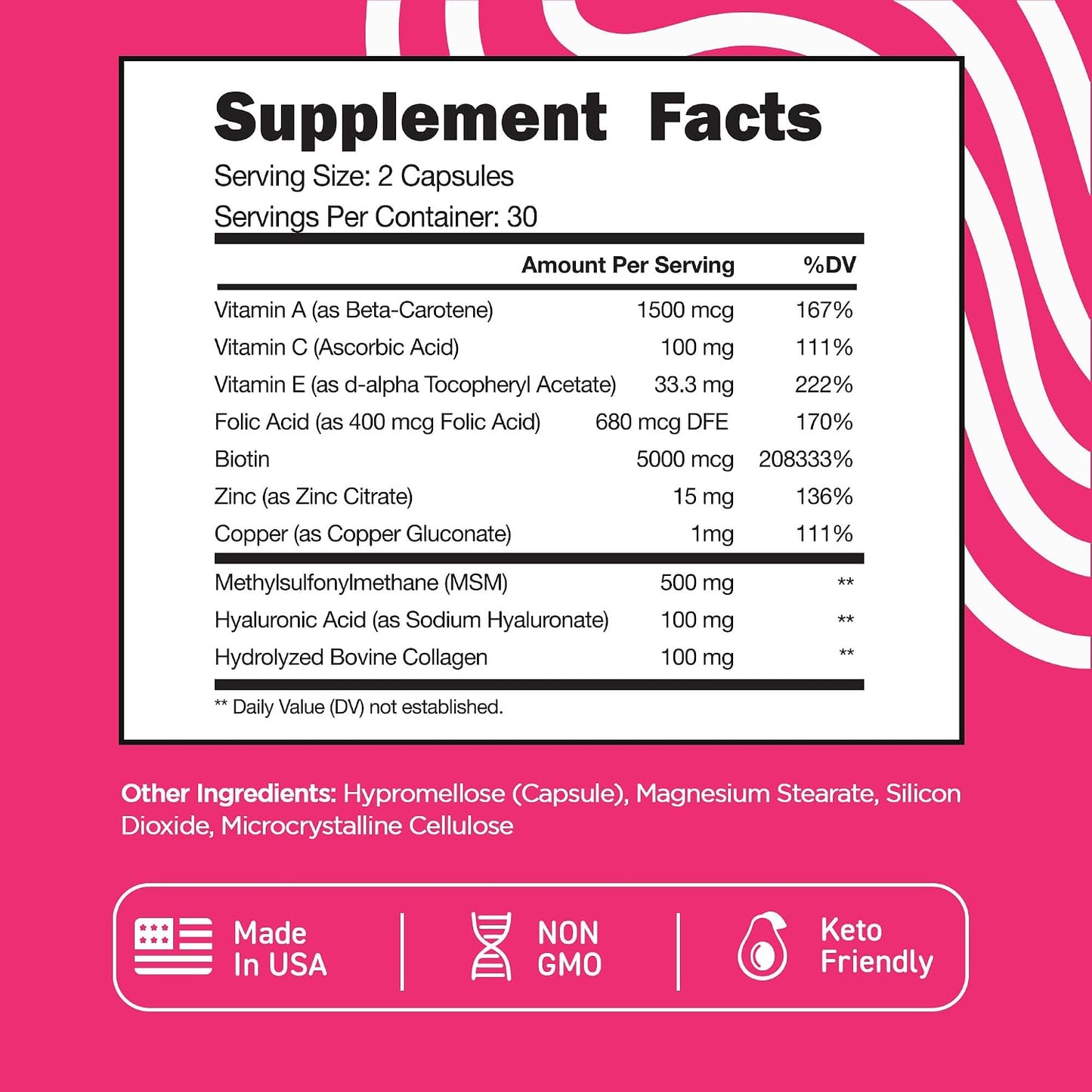 Vital Vitamins Multi Collagen Plus Pills + Biotin Complex Pills Gsupps Australia