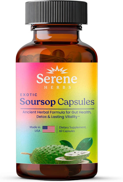 Serene Herbs Cellular Detox Duo – Soursop Capsules + 17-1 Capsules