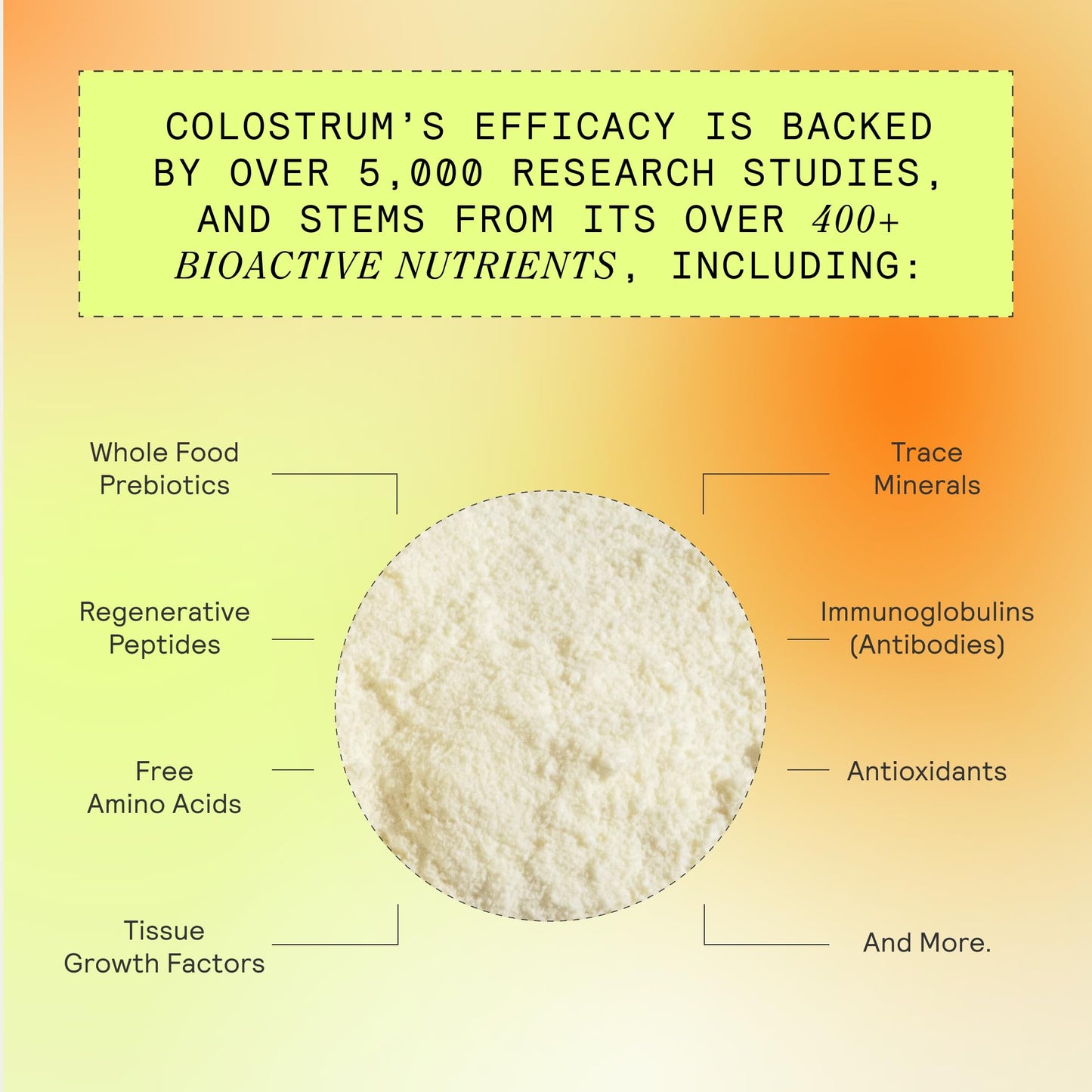 ARMRA Colostrum™ Premium Powder, Grass Fed, Gut Health Bloating Immunity Skin & Hair, Contains 400+ Bioactive Nutrients, Potent Bioavailable, Keto, Gluten & Fat Free (Unflavored 30｜Blood Orange 90) ARMRABuy Supplements Australia