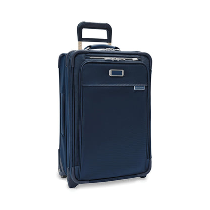 Briggs & Riley Essential 22" 2-Wheel Expandable Carry On - Luggage for Travel, Suitcases with Wheels, Softside Rolling Bag for Men & Women, Self-Repairing Zipper - Baseline Collection, Black Gsupps Australia