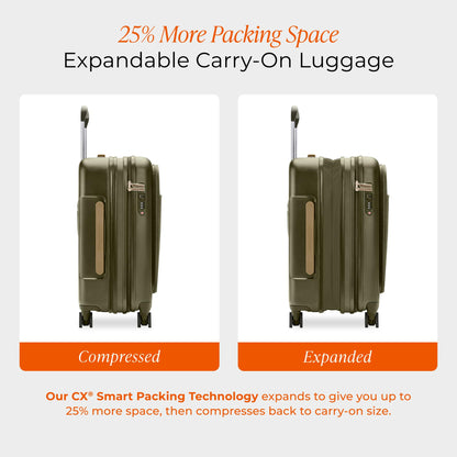 Briggs & Riley Sympatico Essential 22 Inch Carry-On Front Pocket, Navy Gsupps Australia