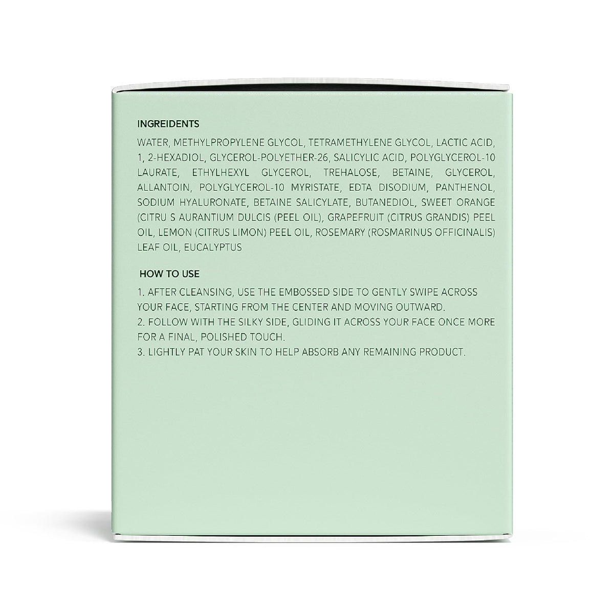 QUIA Korean Anti Aging Toner Pads- Gentle Exfoliating Soothing Formula QUIA Beauty