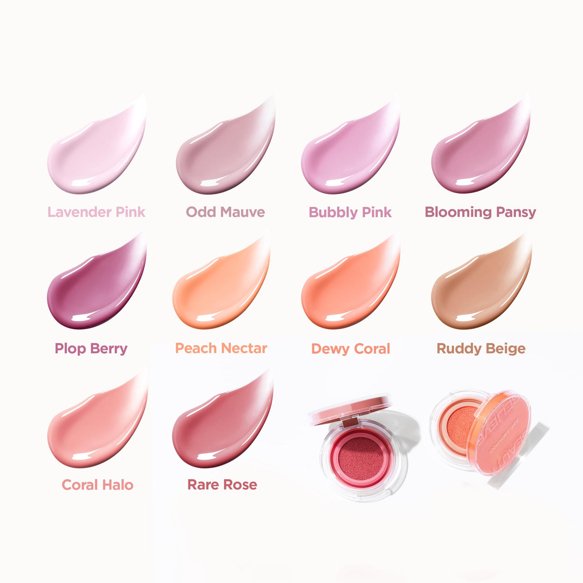 Artist Cushion Blush | Blooming Pansy JUNG SAEM MOOL