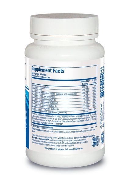 Biotics Research Multi Mins Iron and Copper Free Multi Mineral Complex, Balanced Source of Mineral Chelates and Whole Food, Phytochemically Bound Trace BIOTICS RESEARCH