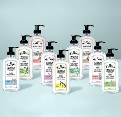 J.R. Watkins Moisturizing Gel Hand Soap Refill 2 Pack, Lemon, 34 fl oz J.R. Watkins