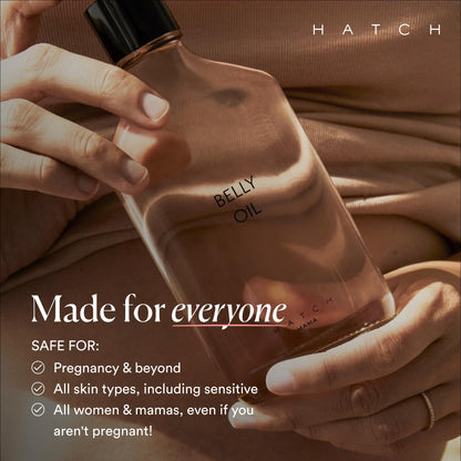 HATCH Belly Oil, Pregnancy & Postpartum Body Skincare, 6.7 Fl Oz HATCH