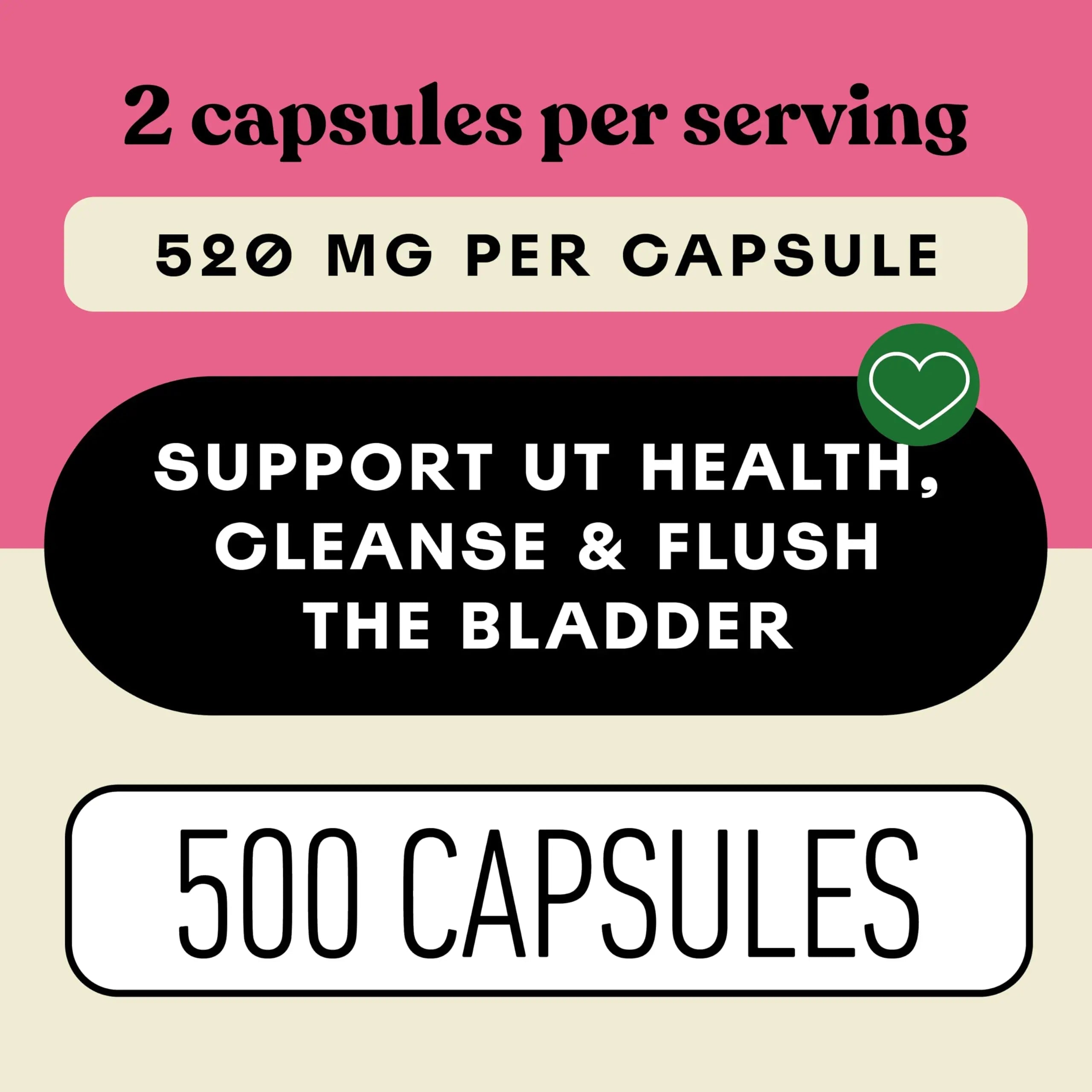 D Mannose 520mg Capsules - Organic D Mannose Supplement for UT Support, Urinary Tract Bladder Health Pills, Plant Based Formula, Vegan Non GMO, No Fillers, 500 Capsule Count Made USA Certified Kosher Complete Natural Products buy australia supplements