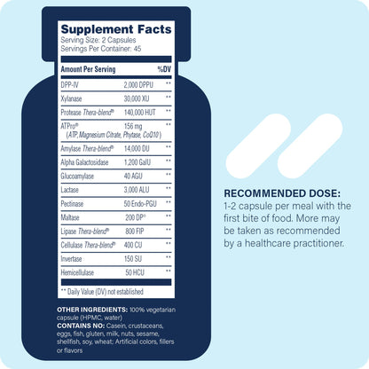 Enzyme Science Intolerance Complex, 90 Capsules Comprehensive Support for Common Digestive Sensitivities Gluten, Casein, Phenol Sensitivities Enzyme Science