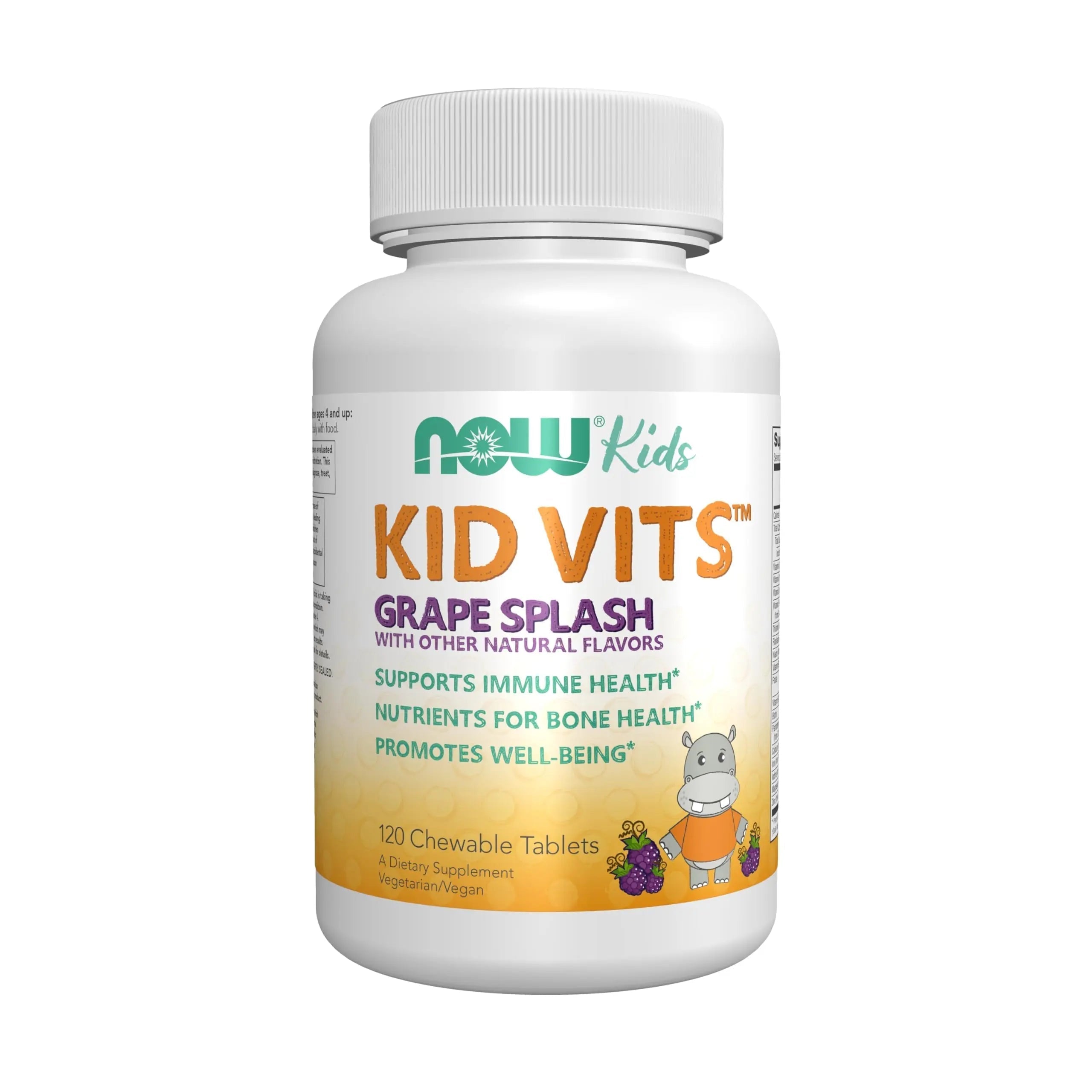 Now Kids Supplements, Kid Vits Multivitamin, Grape Flavor, 120 Chewable Tablets NOW Foods buy australia supplements