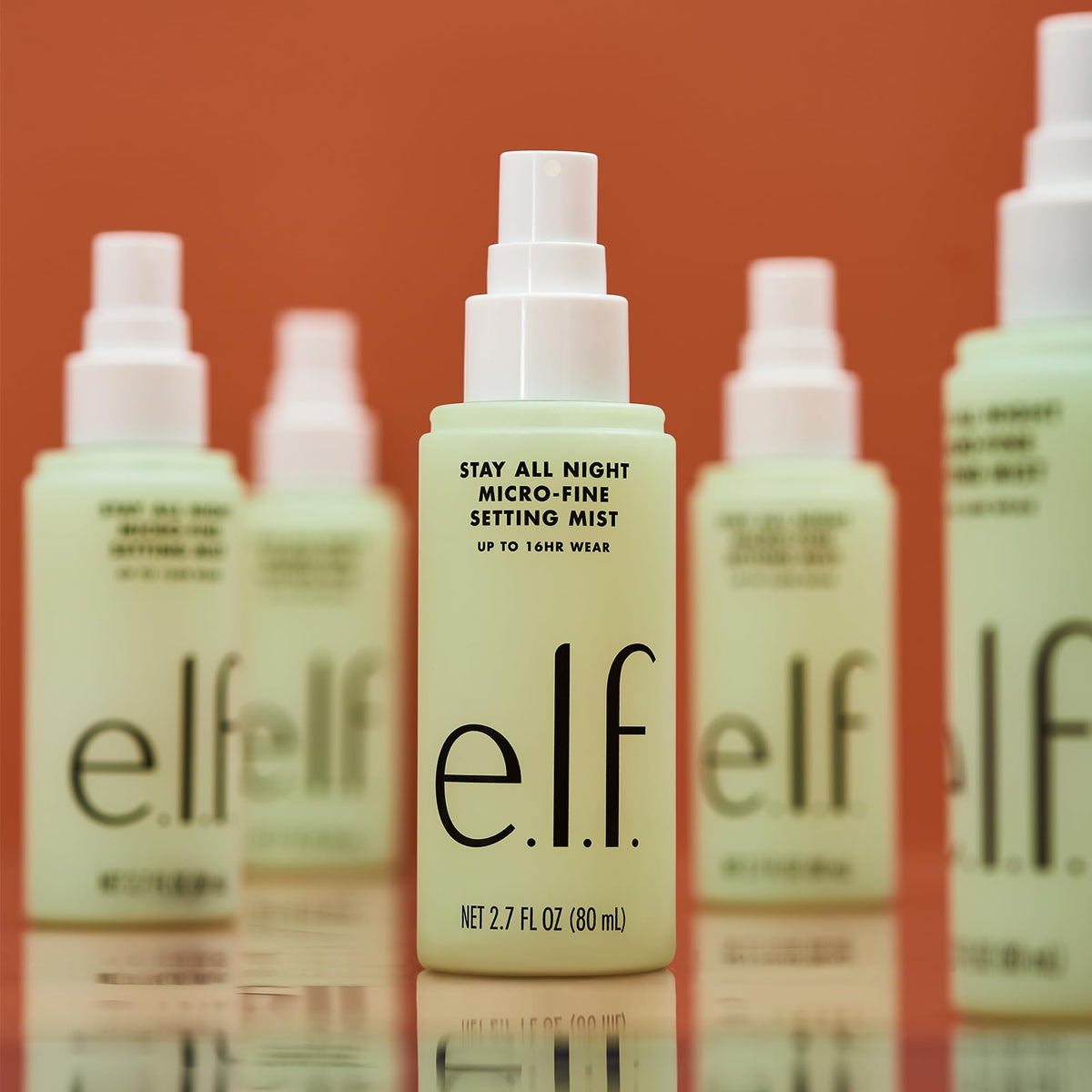 e.l.f. Stay All Night Micro-Fine Setting Mist, Hydrating & Refreshing Makeup Setting Spray For 16HR Wear-time, Vegan & Cruelty-Free, 2.7 Fl Oz e.l.f.