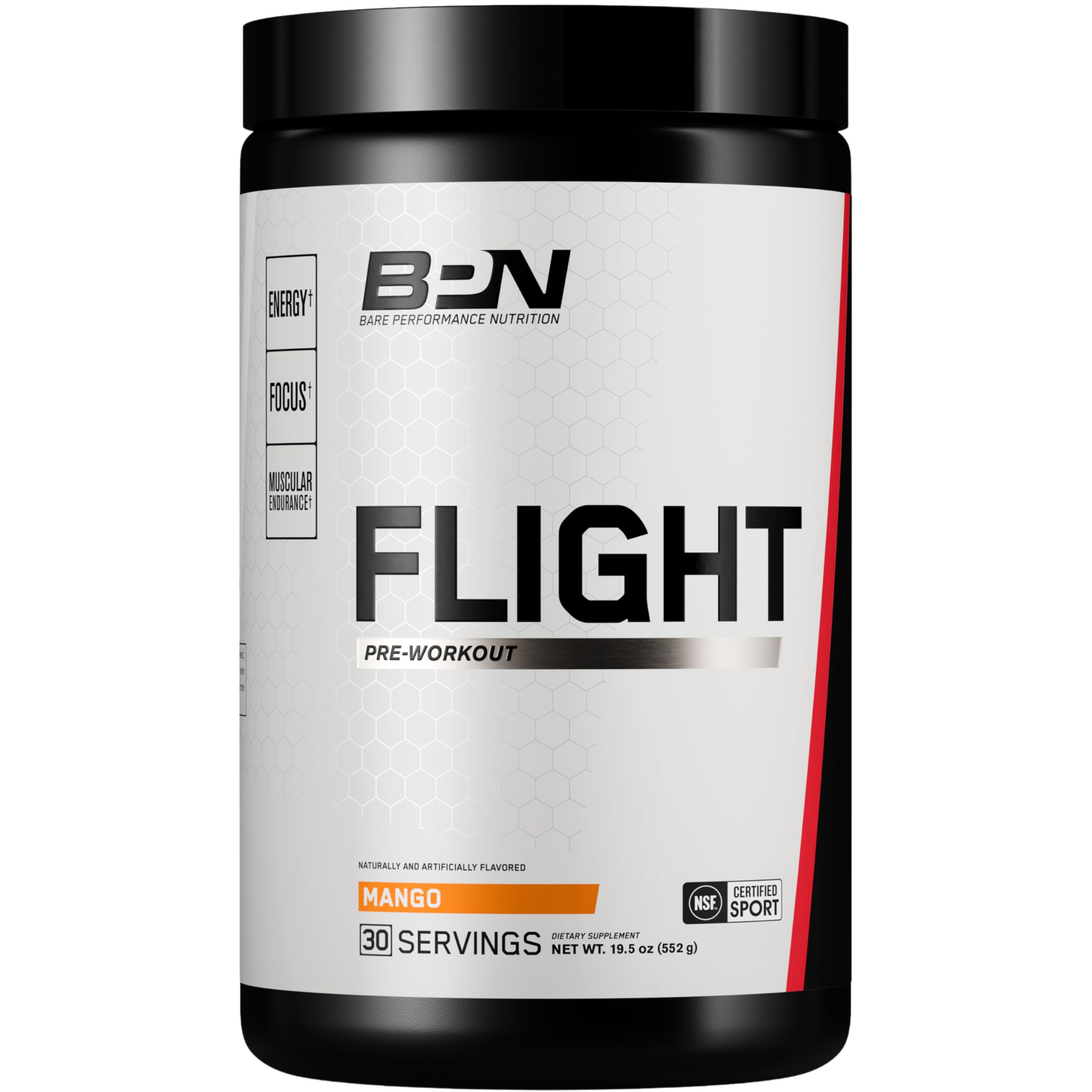 BARE PERFORMANCE NUTRITION BPN Flight Pre Workout, Supports Energy and Mental Focus, Improved Endurance & Muscle Pumps with CarnoSyn BARE PERFORMANCE NUTRITION buy australia supplements
