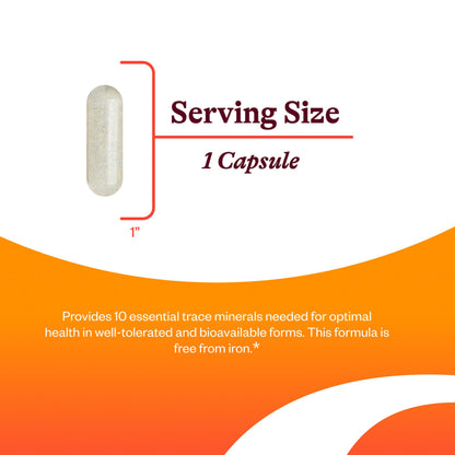 Seeking Health Trace Minerals Complex - Includes 10 Essential Trace Minerals - Mineral Supplement Supports Immune & Nervous System Seeking Health