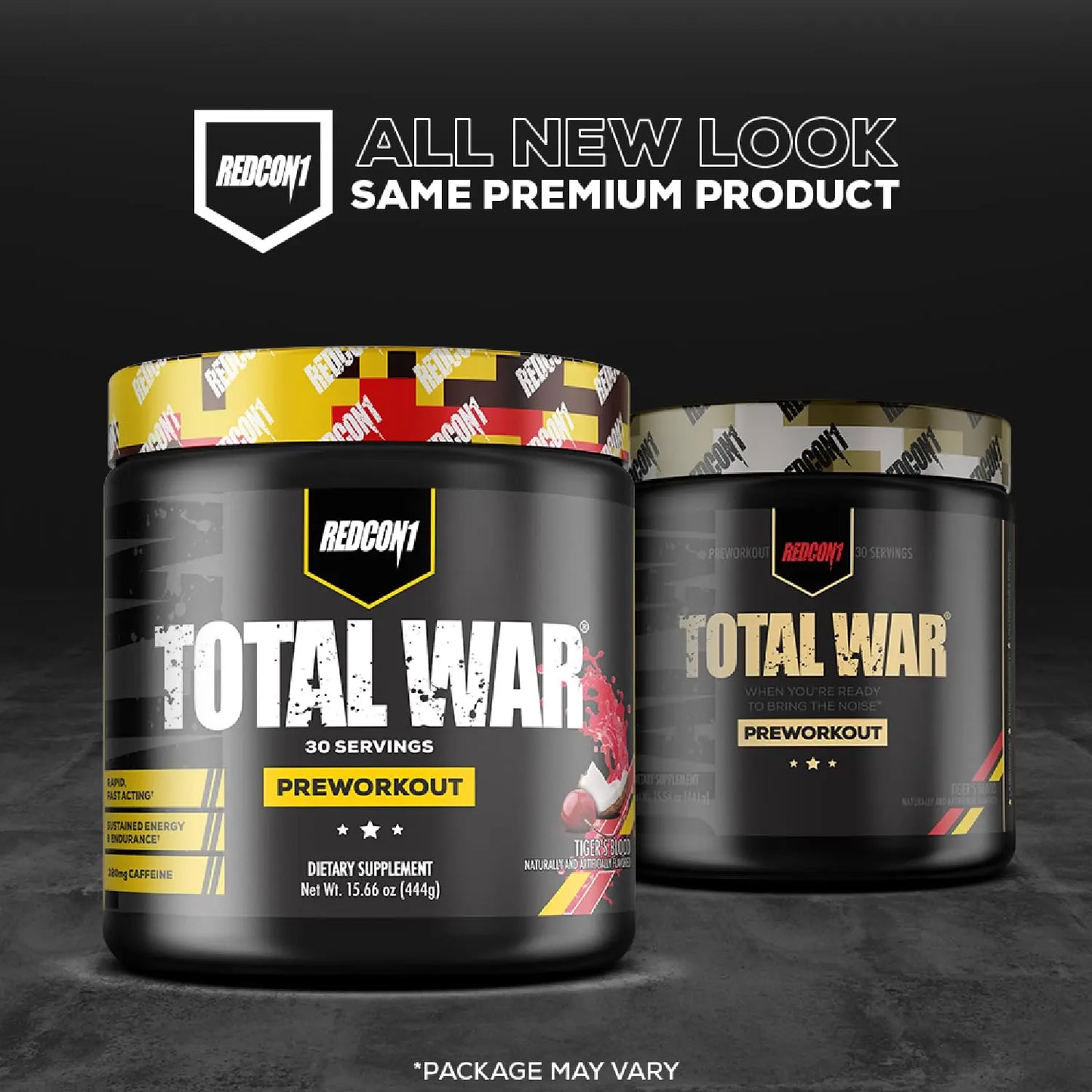 REDCON1 Total War Pre Workout, Watermelon - L Citrulline, Malic Acid, Green Tea Leaf Extract for Pump Boosting Pre Workout for Women & Men - 3.2g Beta Alanine REDCON1