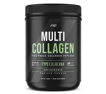Multi Collagen Protein Powder (400g) - Types I, II, III, V & X - Hydrolyzed Grass Fed Bovine, Wild Caught Fish ALPHA01 buy australia supplements