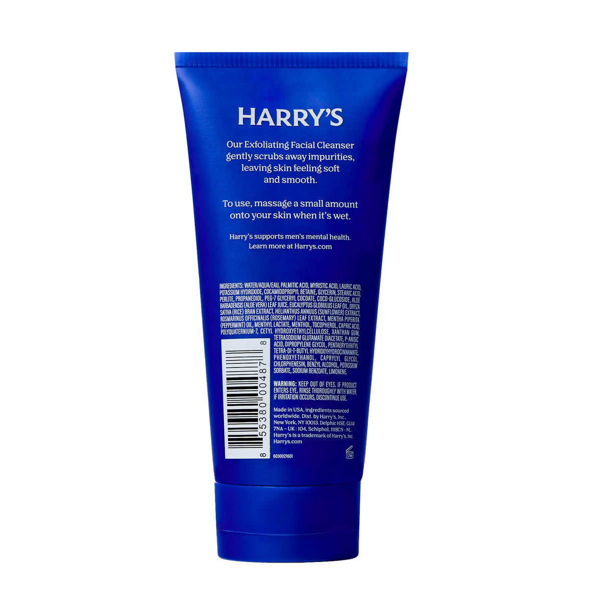 Harry's Exfoliating Face Wash for Men - 5.1 fl oz (3 Pack) Harry's