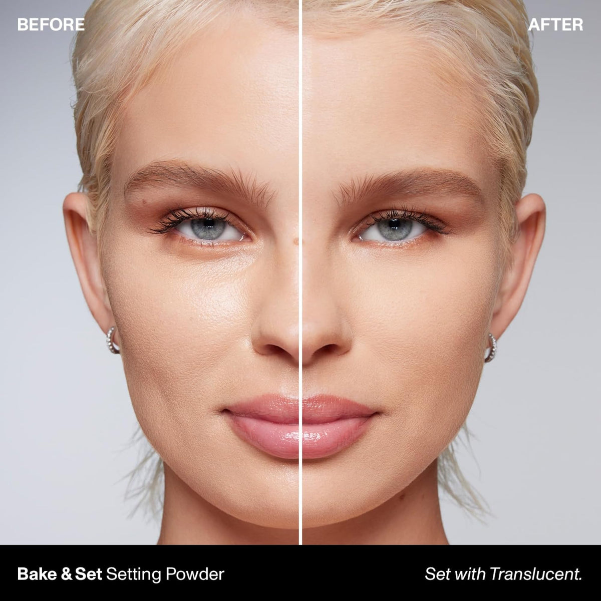 Morphe Mini Bake & Set Translucent Setting Powder - Lightweight, Talc-Free Finishing Powder for Face Makeup with a Soft, Natural Finish - Minimizes Shine for Up to 24HR - Translucent (0.09 oz) MORPHE