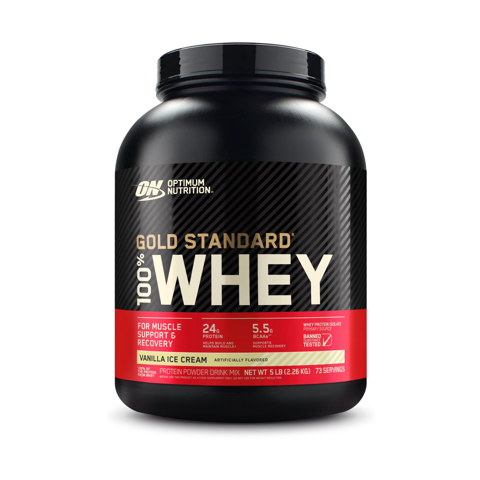 Optimum Nutrition Gold Standard 100% Whey Protein Powder, Vanilla Ice Cream & Microniz Optimum Nutrition buy australia supplements