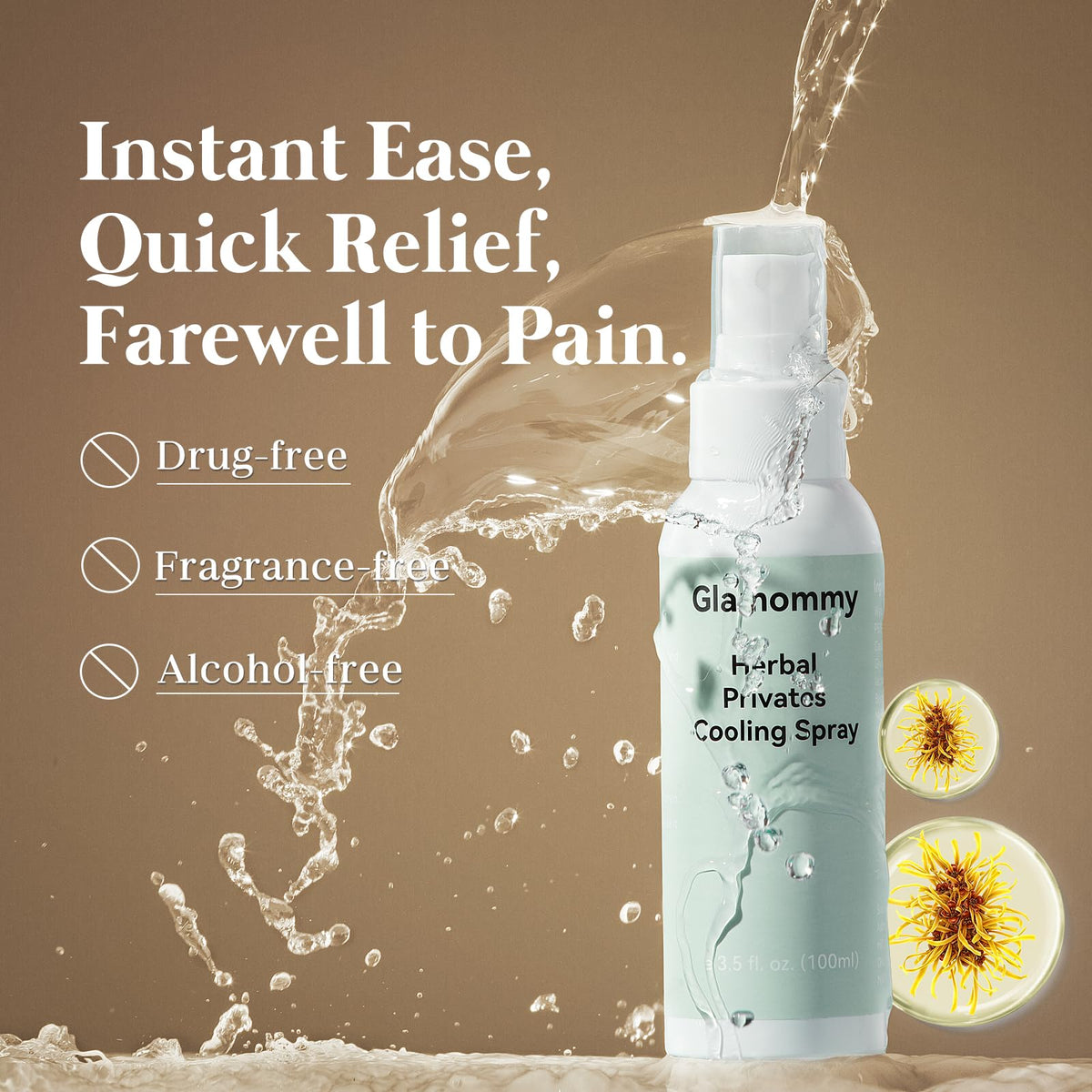 Glamommy Postpartum Recovery Essentials Kit, Labor & Delivery Care for Mom Glamommy