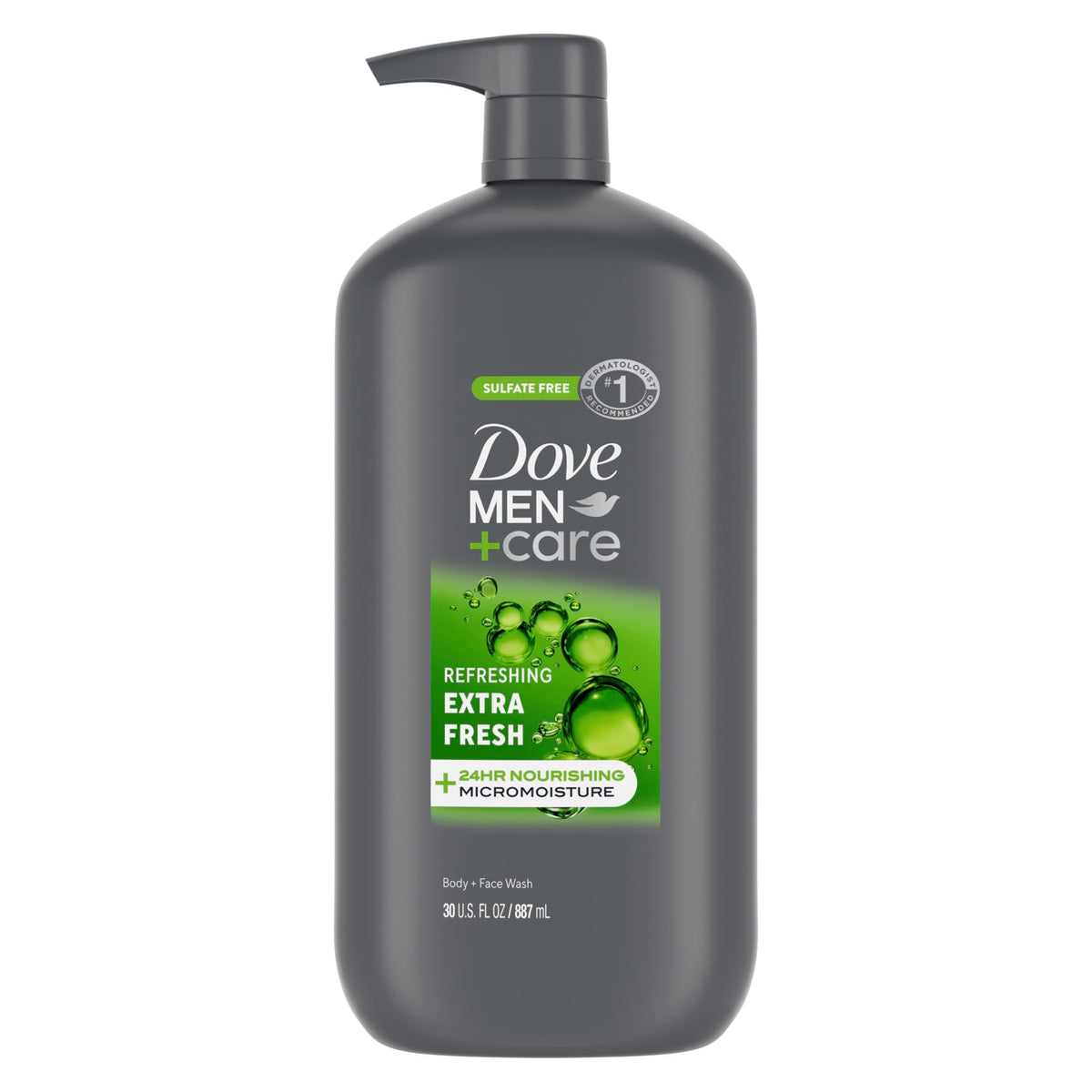 DOVE MEN + CARE Body & Face Wash Refreshing Extra Fresh Men's Body 30 oz DOVE MEN + CARE