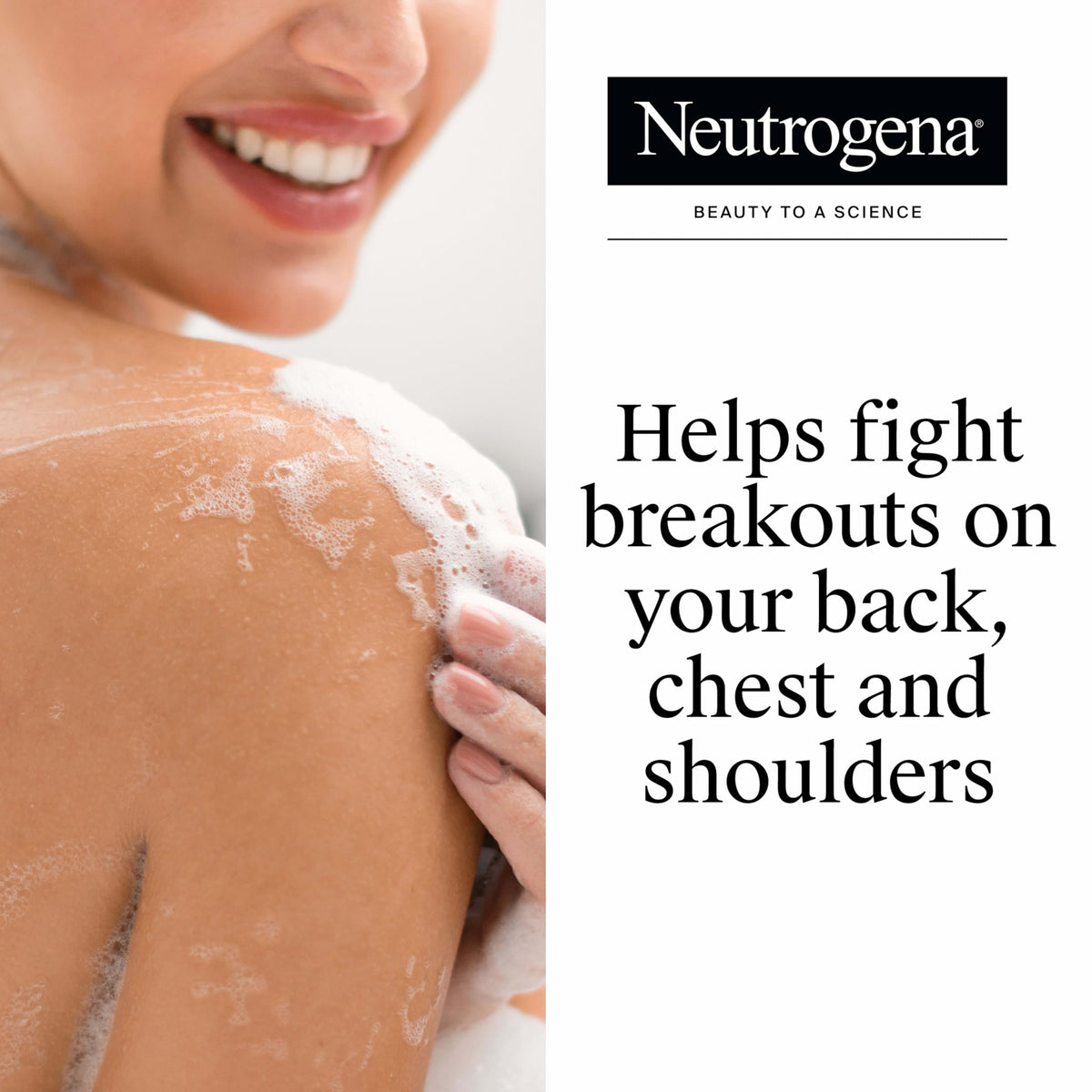 Neutrogena Stubborn Acne Body Wash & Exfoliating Cleanser, 8.5 oz Neutrogena