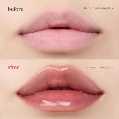 NOONI Korean Lip Oil - Applewine - Plumping & Hydrating Tinted Lip Gloss NOONI