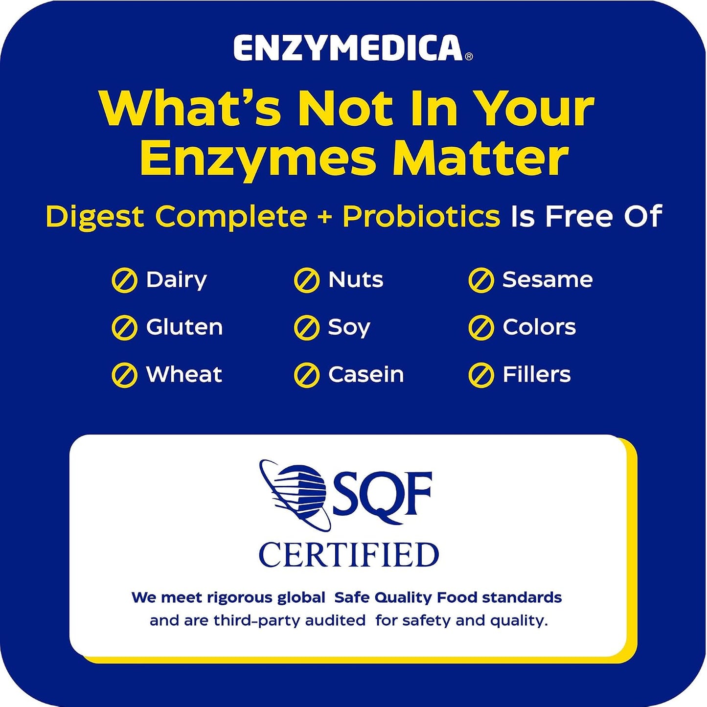 Enzymedica Digest Complete + Probiotics - Digestive Enzyme Supplement for Women & Men, Enzyme and Probiotic Capsules for Digestion, Gut Health Support, Helps Gas & Bloating, Vegetarian - 90 Caps Gsupps Australia
