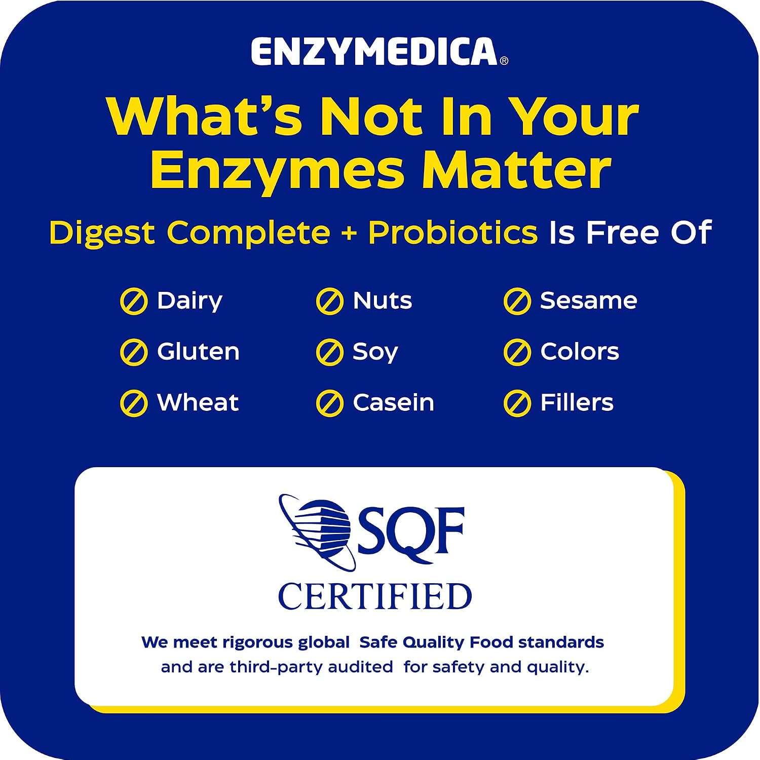 Enzymedica Digest Complete + Probiotics - Digestive Enzyme Supplement for Women & Men, Enzyme and Probiotic Capsules for Digestion, Gut Health Support, Helps Gas & Bloating, Vegetarian - 90 Caps Gsupps Australia