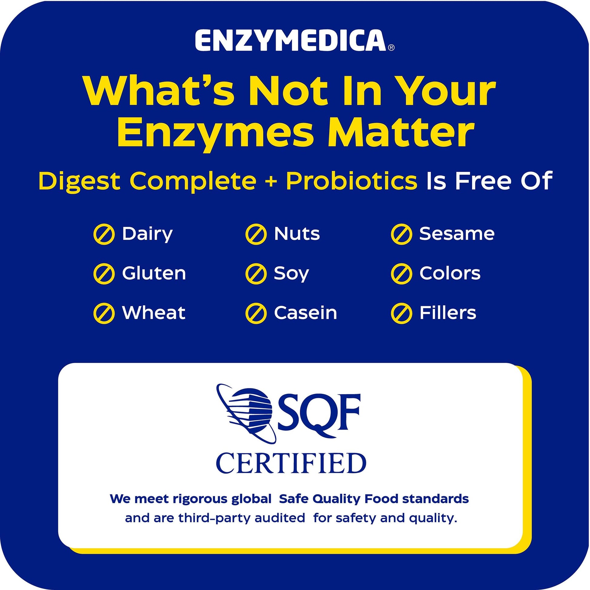 Enzymedica Digest Complete + Probiotics - Digestive Enzyme Supplement for Women & Men, Enzyme and Probiotic Capsules for Digestion, Gut Health Support, Helps Gas & Bloating, Vegetarian - 90 Caps Gsupps Australia