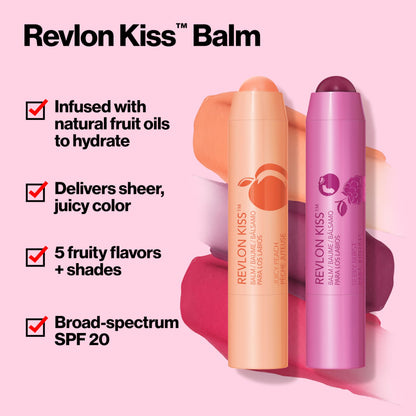 Revlon Kiss Balm with Sunscreen SPF 20, 035 Berry Burst, 0.09 oz REVLON