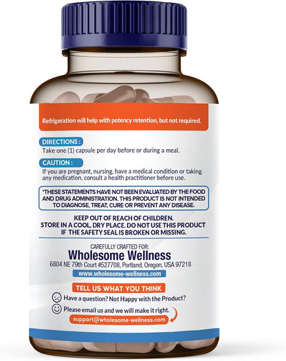 Wholesome Wellness 100 Billion CFUs with Prebiotics and Organic Probiotics 100 Billion CFU for Men and Women Bundle Gsupps Australia