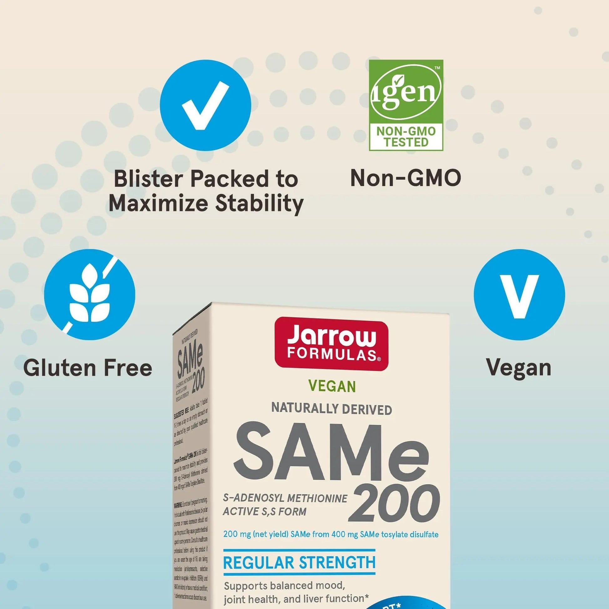 Jarrow Formulas® Same 200 mg, Supports Joint Health, Liver Function, Brain Metabolism, 60 Tablets, Up to A 60 Day Supply Jarrow Formulas buy australia supplements