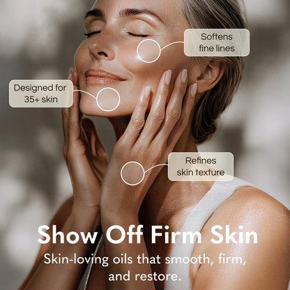 GODA Silk Body Oil Women - Firming Anti Aging Moisturizing Formula, Crepey Skin Hydrating After Shower, Scented Organic Blend Premium Skincare GODA